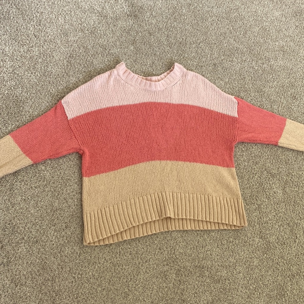 American eagle multicolor sweater